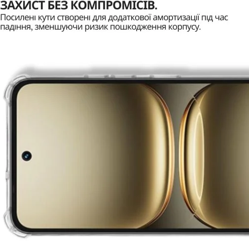 Фото: Чохол BeCover for Tecno Spark 40C 4G KM4k - Anti-Shock Clear (714706) № 11 | KTC