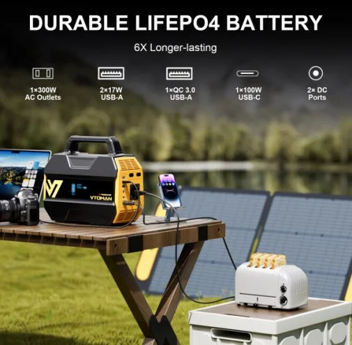 Фото: Зарядна станція Vtoman FlashSpeed 300 300W 230Wh № 16 | KTC
