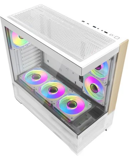 Фото: Корпус DARKFLASH DS900W Air White with window (DS900W AIR WHITE) № 8 | KTC