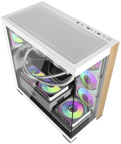 Фото: Корпус DARKFLASH DS900W White with window (DS900W WHITE) № 16 | KTC