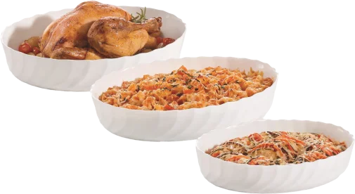 Фото: Форма Luminarc SMART CUISINE TRIANON 22x16cm White (P4017) № 16 | KTC