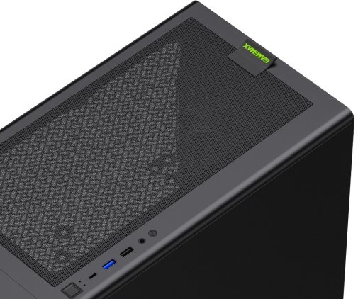Корпус Gamemax Aeris 330 Black with window (AERIS 330 GB)