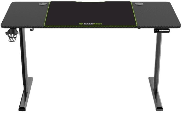 Стіл для геймерів Gamemax D140 Carbon EC2 Black (D140-Carbon-EC2)