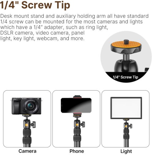 Штатив Ulanzi Vijim Desktop Extendable Light Stand (2487)
