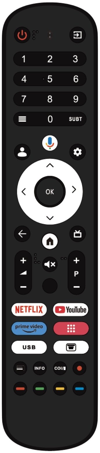 Телевізор LED Blaupunkt 86UGC5500S (Google TV, Wi-Fi, 3840x2160)