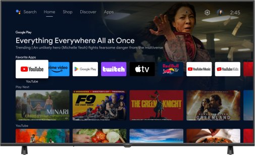 Телевізор LED Haier H43K85FUX (Google TV, Wi-Fi, 3840x2160)