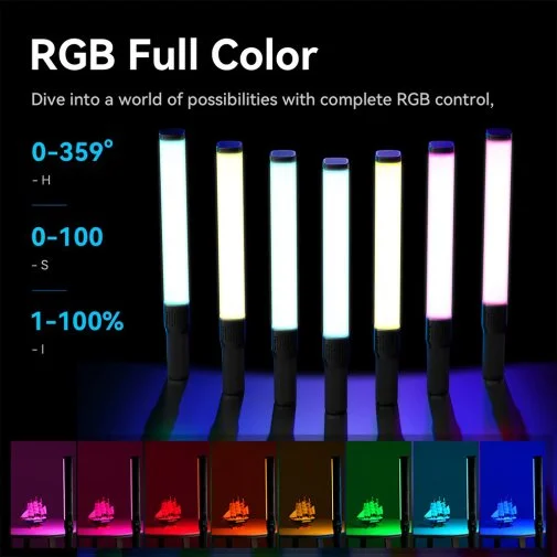 Фото: Лампа відеосвітло Ulanzi Vijim VL360 RGB Led Light № 16 | KTC