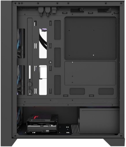 Корпус DARKFLASH DRX70 Mesh Black with window (DRX70 MESH BLACK)