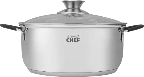 Фото: Набір каструль Bravo Chef Safran 2L/ 2.8L/ 3.8L 6pcs (BC-6002) № 13 | KTC