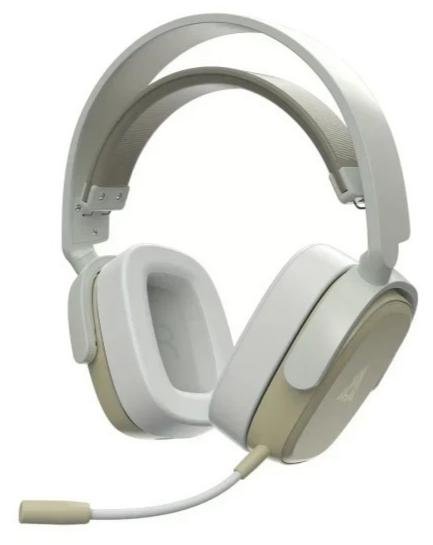 Гарнітура Ajazz AHM09 Max WL/BT Gray/White (AHM09-MAX-GW)