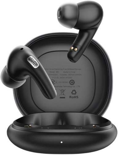 Гарнітура вакуумна Acefast W3 TWS Bluetooth, Black