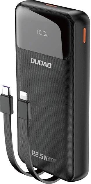 Батарея універсальна Dudao K15 Pro 20000mAh 22.5W Black (6977196682430)