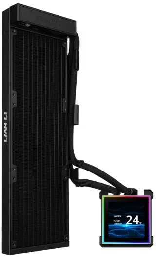 Фото: Система рідинного охолодження Lian-Li HydroShift II LCD-S 360 Fanless Black (G89.GHS2LCDS36NB.00) № 5 | KTC