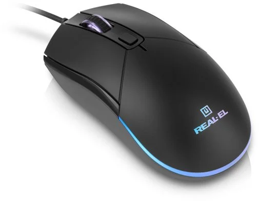 Фото: Миша Real-EL RM-515 USB Black (EL123200059) № 16 | KTC