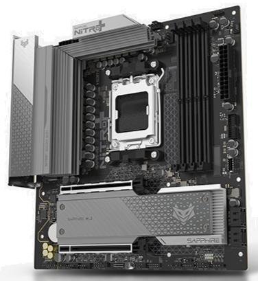 Материнська плата Sapphire Nitro+ B850M WIFI (52123-01-40G)