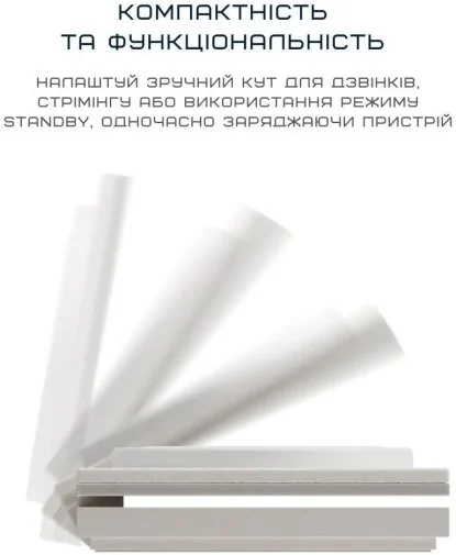 Фото: Бездротовий зарядний пристрій Native Union Rise Solo Qi2 Sandstone (RS-SL-SAN) № 15 | KTC
