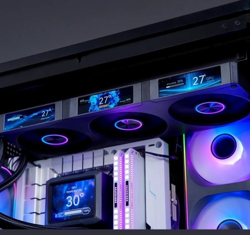 Кулер Jonsbo ZB-360W 3in1 White (ZC-360W White)