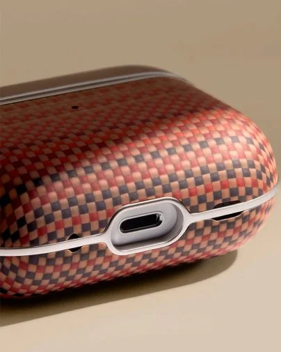 Фото: Чохол Pitaka for Airpods 4th Gen - Aramid Fiber Magnetic Sunset (APM2405) № 29 | KTC