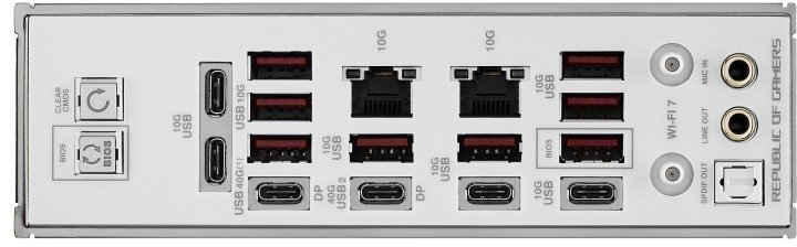 Материнська плата ASUS ROG Crosshair X870E Glacial