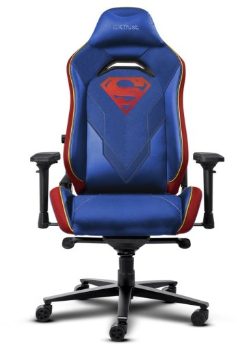 Крісло Trust GXT 721SM Ruya Pro Superman Edition Blue (25742)