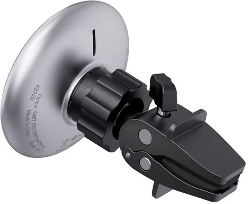 Фото: Кріплення для мобільного телефону Acefast D3 Magnetic Wireless Charging Car Holder Silver (6974316280446) № 9 | KTC