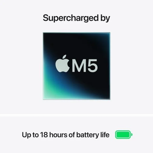 Фото: Ноутбук Apple MacBook Air 15.3 2026 M5 10GPU Sky Blue (MDVQ4) № 13 | KTC