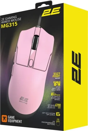 Фото: Миша 2E MG315 Pink (2E-MG315UPK) № 10 | KTC
