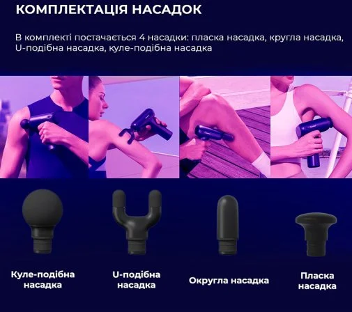 Фото: Масажер YUNMAI Massage Gun EasePro (YMFG-M406) № 19 | KTC