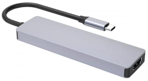 USB-хаб Proove Iron Link 5in1 Silver (HBIL00010604)