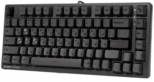 Фото: Клавіатура Bloody MS76 USB Iron Grey (MS76 Iron Grey) № 10 | KTC