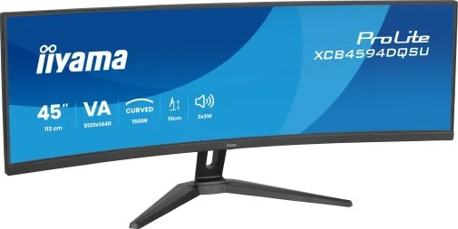 Фото: Монітор iiyama XCB4594DQSU-B1 Black - 44.5" VA / 5120x1440 / 75 Гц / Adaptive Sync / HAS № 24 | KTC