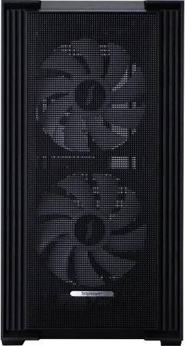 Фото: Корпус 1stPlayer AU6-BK-2FA7-14-2FA7R-1FA7 Black with window № 23 | KTC