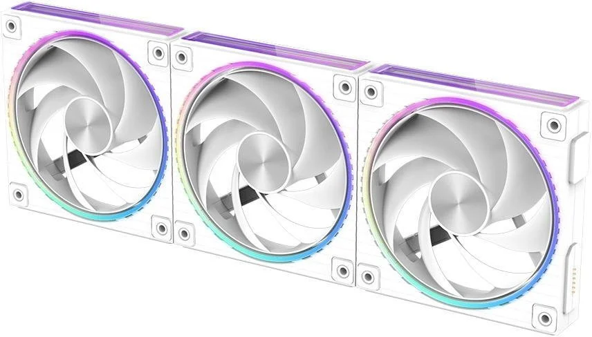 Фото: Кулер Zalman ZM-DF120R ARGB Reversed White (ZM-DF120RWHITE) № 7 | KTC