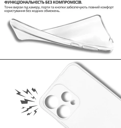 Фото: Чохол BeCover for Oppo Reno15 5G - Transparancy (715058) № 10 | KTC