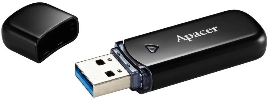 Фото: Флешка USB Apacer AH355 32GB Black (AP32GAH355B-1) № 8 | KTC