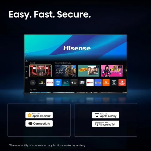 Фото: Телевізор LED Hisense 32A4S (Smart TV, Wi-Fi, 1366x768) № 19 | KTC
