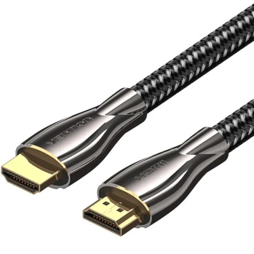 Фото: Кабель Vention Zinc Alloy Type 4K v2.0 HDMI / HDMI 8m Black (ALMBK) № 12 | KTC