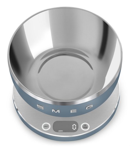 Ваги кухонні Smeg Collezione Aesthetic Matt Storm Blue (KSC01SBMWW)