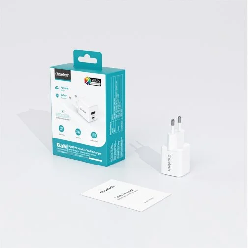 Фото: Зарядний пристрій Choetech PD5012 30W White (PD5012-EU-WH) № 10 | KTC