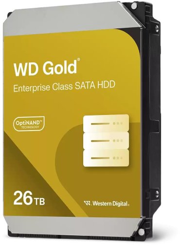 Жорсткий диск Western Digital Gold Enterprise Class SATA III 26TB (WD261KRYZ)