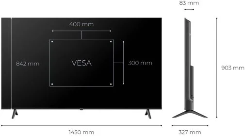 Фото: Телевізор QLED Kivi 65U7000MB (Android TV, Wi-Fi, 3840x2160) № 13 | KTC