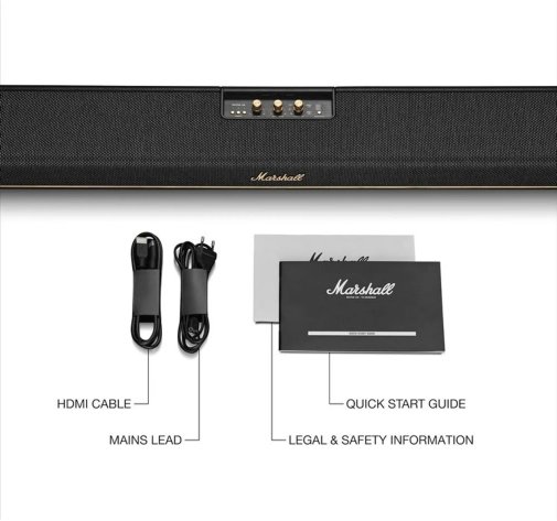 Саундбар Marshall Heston 120 Black (1006888)