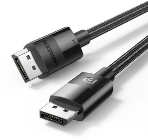 Фото: Кабель UGREEN DP114 1.4 Plastic Case Braided DisplayPort / DisplayPort 2m Black (UGR-80392) № 5 | KTC
