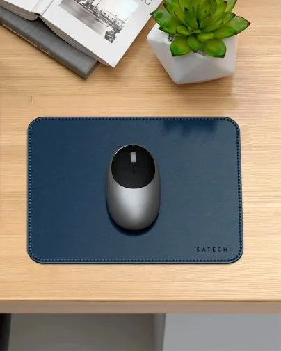 Фото: Килимок Satechi Vegan Leather Mouse Pad Blue (ST-LMPB) № 18 | KTC