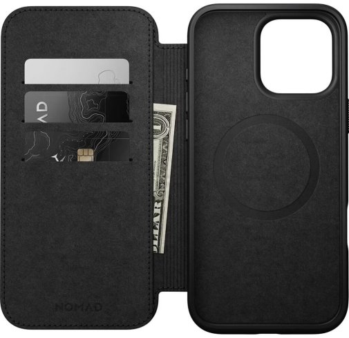Чохол Nomad for Apple iPhone 16 Pro - Modern Leather Folio Brown (NM01679585)