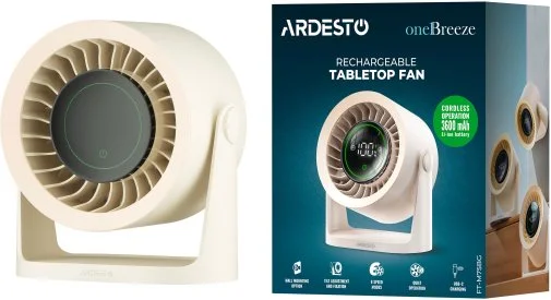 Фото: Вентилятор Ardesto OneBreeze FT-M75BG Beige № 23 | KTC