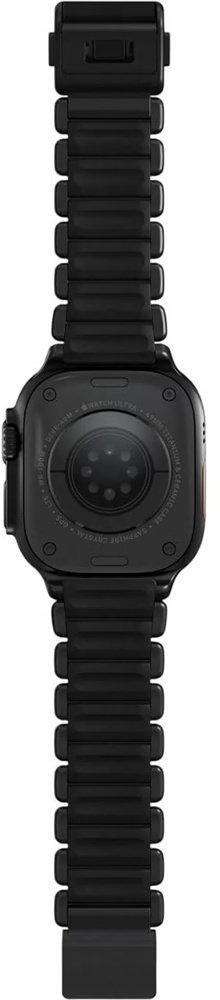 Ремінець Nomad for Apple Watch 46/49mm - Stratos Black Hardware Black (NM011154858)