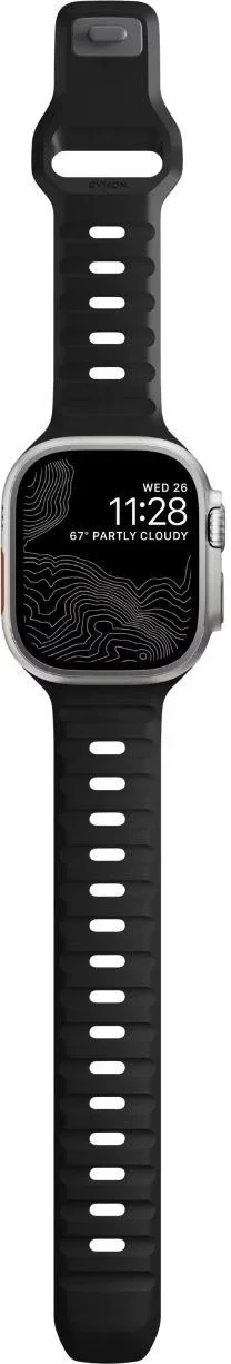 Фото: Ремінець Nomad for Apple Watch 46mm/49mm - Sport Band Black (NM1AM10000) № 13 | KTC