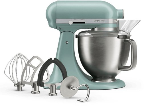 Планетарний міксер KitchenAid Artisan Plus 4.7L 5KSM50PKVE Mint Julep (5KSM50PKVEMJ)