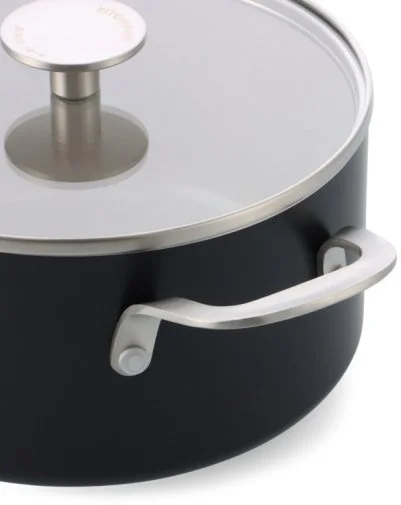 Фото: Каструля KitchenAid Aluminium Ceramic 3.11L Black (CC010147-001) № 10 | KTC